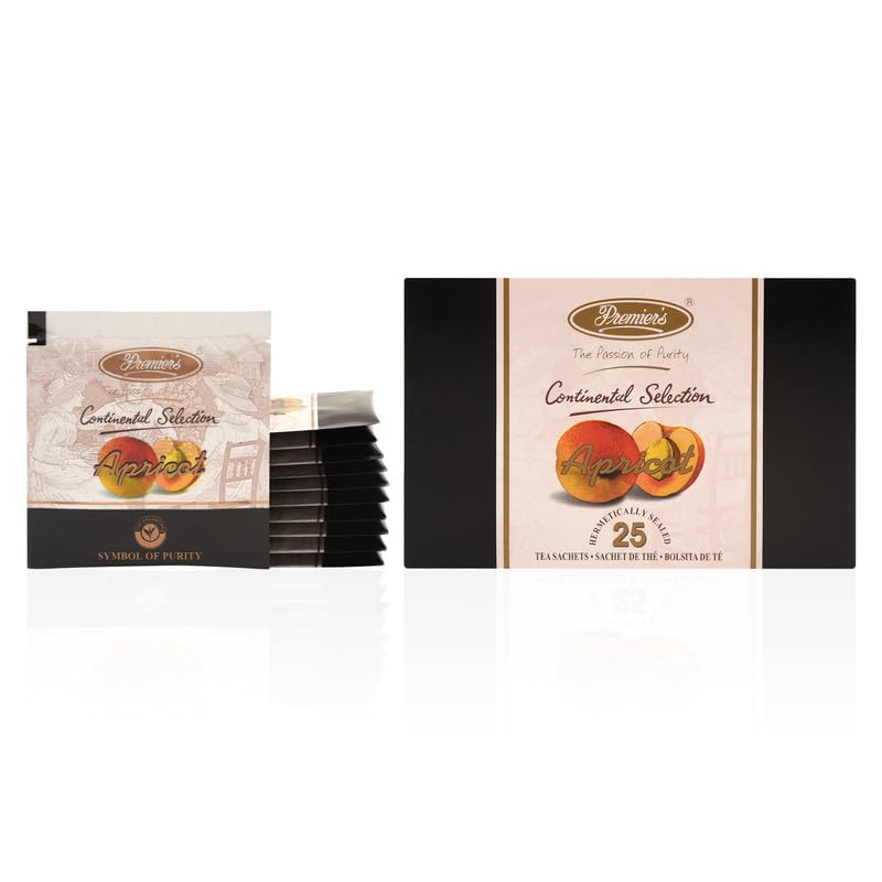 Té negro albaricoque 25 saquitos 50 g miniatura 5
