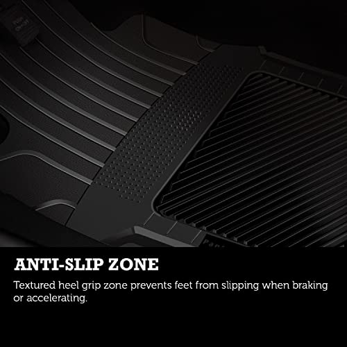 Pantssaver Custom Fit Floor Mats For Porsche Taycan 2022 All Weather Protection -4 Piece Set (Black)- High Raised Border Protection Great For Catching Spills #TOP4