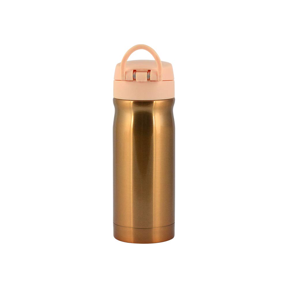 TRENDIX Thermos con inserto in acciaio, 500 ml, arancione pastello