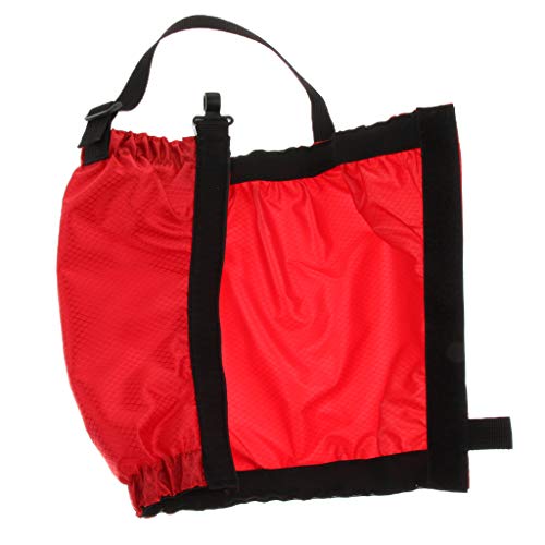 YIJU 2 Pares de Chuteiras de Caminhada Grampos de Fricção + Perneiras de Tornozelo de Perna Baixa -