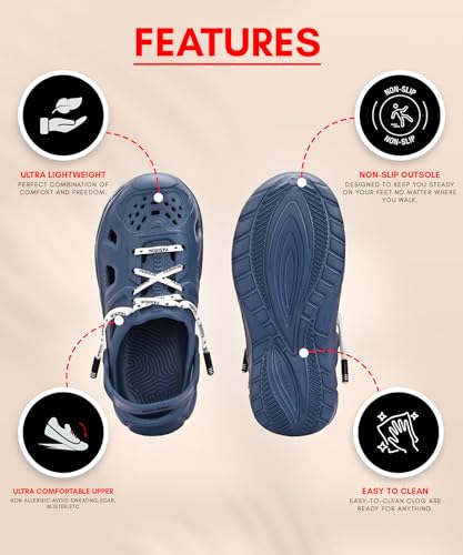 Image of Birde Stylish Comfortable Regular Wear EVA (Loose Packging) Clogs for Men