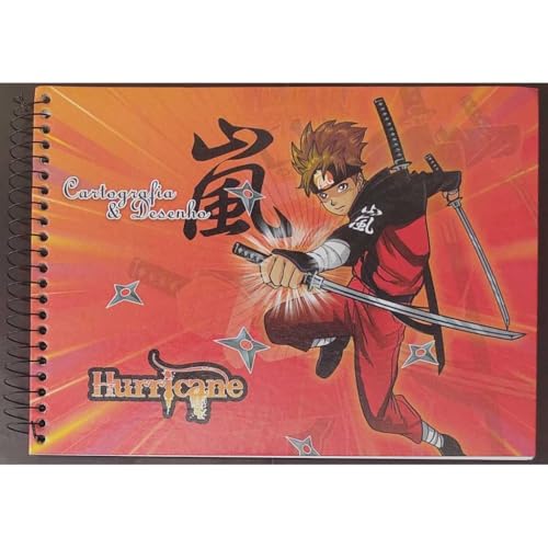 Caderno de Cartografia e Desenho Máxima 96 folhas Capa Dura Masc.