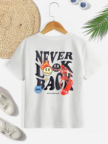 Image of Dagcros Half Sleeve Round Neck Cotton Tshirt for Boys