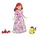 Mattel Disney Princess Toys, Advent Calendar with 24 Days of Surprises Including 4 Princess Small Dolls, 5 Friends & 16 Accessories, Inspired by Disney Movies