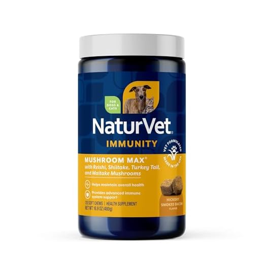 Immune Support Dog Supplement with Mushrooms