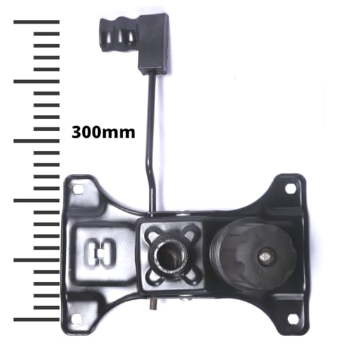 Maktune Universal Reinforced Tilting Mechanism Plate for Office Chairs - Heavy Duty Replacement Stand with Rolling Wheel, Chair Spare Parts, Repair... - Image 7