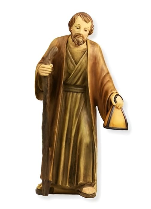FADEDA 13x Krippenfiguren/Höhe: 10 cm/handbemalt/detailgetreue Krippen Figuren - Weihnachten Tisch Dekoration Krippe Zubehör