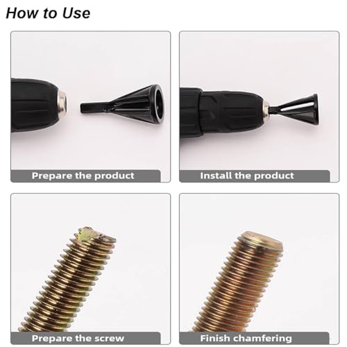 Herramienta de Desbarbado Externa para Metal Acero Inoxidable miniatura 6