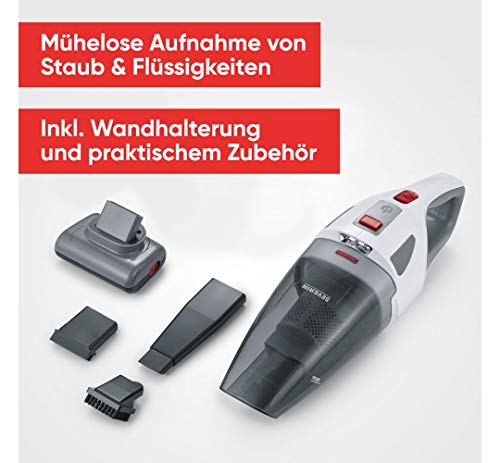 SEVERIN 4-in-1 Akku-Handstaubsauger, kabelloser Handstaubsauger für Autositze, Tierhaare und Flüssigkeiten… - Image 3