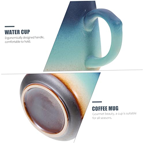 KANBUN Tazas de té, 3 unidades, taza de café, tazas de café de viaje, tazas de té de vidrio, tazas de capuchino, taza de café para el hogar, taza de agua, taza de cerámica, taza de té, taza de