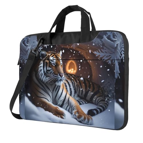 Sac ordinateur portable tigre sac fourre-tout voyage imperméable grand format