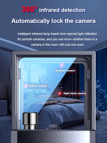 Iaktd X13 Hidden Camera Detector For Travel, 2024 Upgraded Camera Detector, Hidden Device Gps Detector Bug Detector thumb #1
