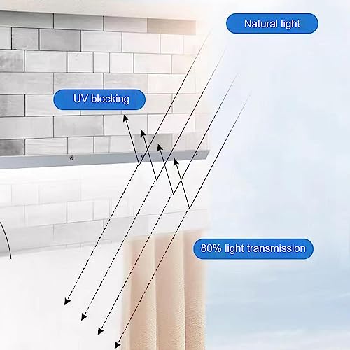 Auvent de porte transparent abri extérieur polycarbonate 3,5mm 40x150cm - 5