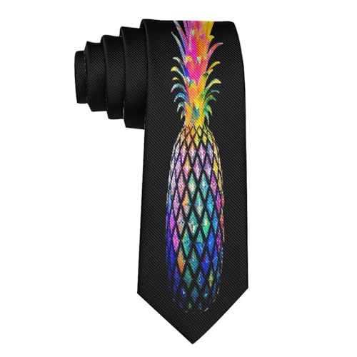 Supdreamc Men Teen Youth Skinny Necktie - Luxury 3D Printed Paisley Tie for Wedding