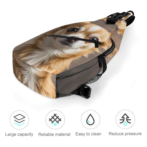 Bolso cruzado tipo bandolera para deporte y viaje miniatura 5