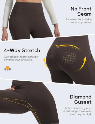Image of baleaf Women's Fleece Lined Leggings, High Waisted