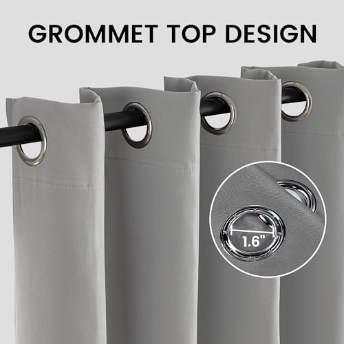 Cortinas para oscurecer la habitación con protección ignífuga para dormitorios 3