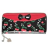 Banned Billetera New Romantics Cerezas Vintage Retro 1950