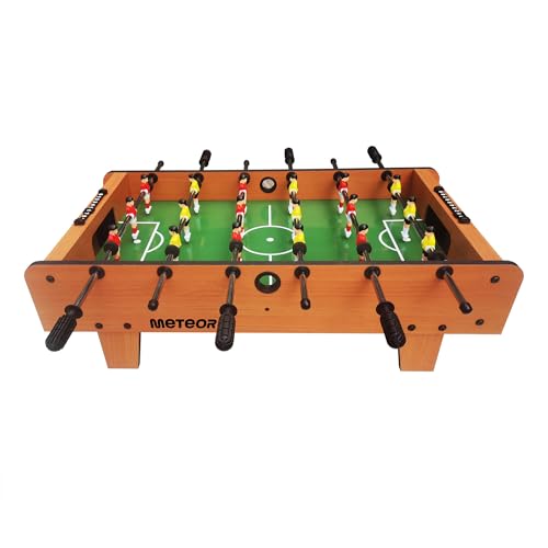 meteor Tischkicker Mini Tischfußballtische Kicker Tischfussball fur Kinder und Erwachsene - Fußball Tischspiel Mini Kicker Tischfußballtische in DREI Varianten