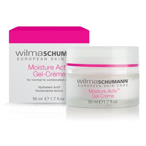 WILMA SCHUMANN Moisture Activ Gel Cream, Face Moisturizer, Face Cream with Hyaluronic Acid, 1.7 oz