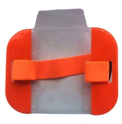 High Visibility Security Arm Band Id Holder- Choice Of Colors - By Pac Supplies Usa (Hi Viz Yellow) #TOP6