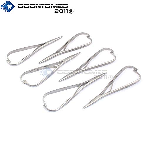 OdontoMed2011 Lot of 6 Pieces Mathieu Ligature Elastic Placing Plier 5.5
