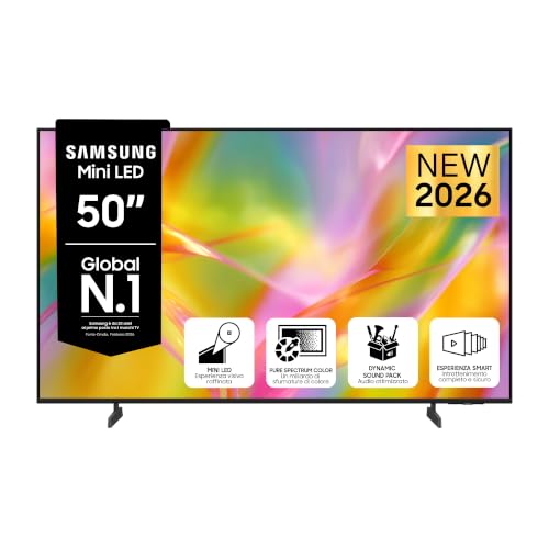 Samsung Smart TV 50" UE50M61HAUXXE Mini LED Full HD, 2026