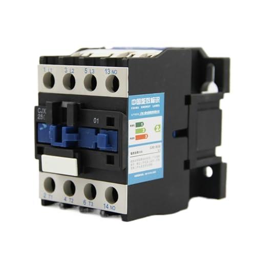 Contacteur AC 25A 3P NC CJX2-2501 tripolaire pour commande bobine circuit électrique