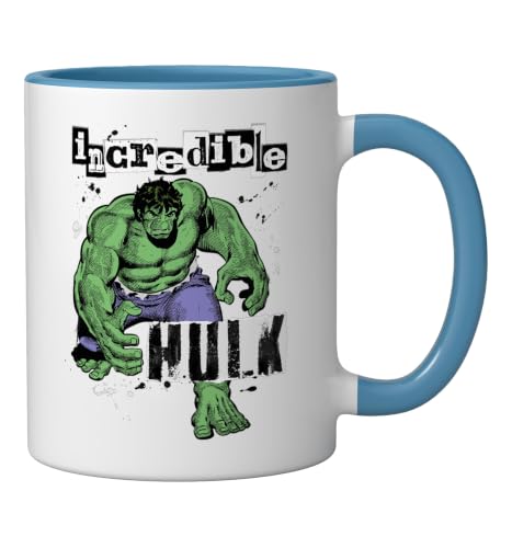 Marvel Super Heroes Mug de Cerámica 11oz Azul/Blanco miniatura 2