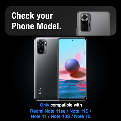 Image of Supershieldz NeoGuard HD+ Tempered Glass Screen Protector Guard for Redmi Note 11Se,Note 11S,Note 11,Note 10S and Redmi Note 10, 9H Hardness | Case-Friendly | Easy Installation Kit