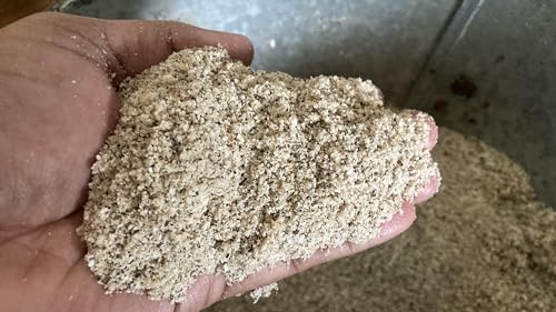 Image of WOODFRESS Wood Pressed Oil Cake Pellets, Cattle & Animal Feed, Plant Fertilizer, Food for Cow, Buffalo & Bulls (Coconut Oilcake Powder 5Kg)
