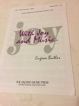 Sheet music With Joy And Music (SATB) Book