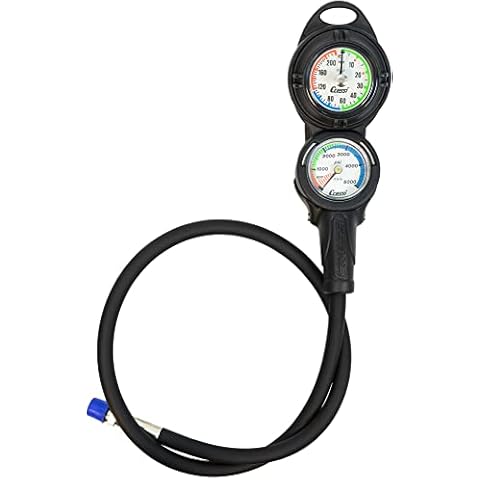 Cressi Console PD2 (imperial) - Compact and Easy-to-Read Diving Gauges Cover