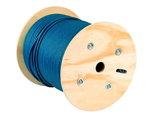 Cable de red Monoprice Cat8 304.8 m azul miniatura 6