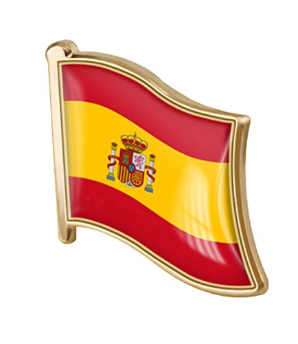 Image of vmcoatdu Country Flag Pin Badge International Travel Brooch Metal Alloy Souvenir Pin for Hat Clothes Backpack