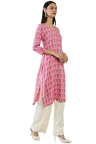 Image of Soch Women Rayon Regular Fit Printed Kurta