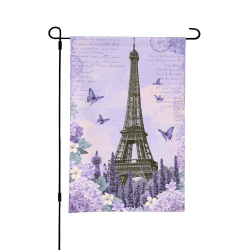Pari Garden Flag Outside Welcome Flags Garden Yard Decor Flag