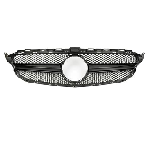 Calandre supérieure pour Benz Classe C W205 2014-2018 style sport noir