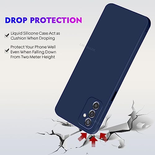 LIRAMARK Silicone Soft Back Cover for Samsung Galaxy Silicone Blue - Image 6