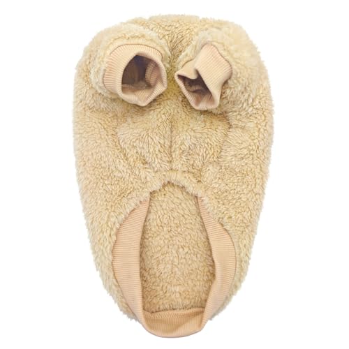 OYIWINMI Hundepullover 2 Stück, Hunde Klamotten Grau und Braun, Warm Fleece Haustierpullover für Kleine Mittel Hunde, Weiche Welpenkleidung Winter Herbst, Geeignet für Chihuahua Bichon Bulldogge (M)