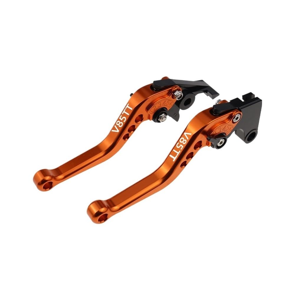 Wghposqtj A-Orange Hand Brake Clutch Levers Motorcycle For V85tt V 85 Tt 2019-2023 Brake Handles Clutch Levers Master Brakelever