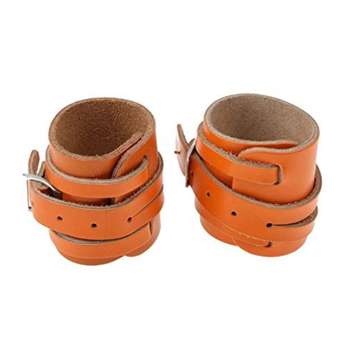 DOITOOL 1 Paio in Pelle da Polso Wrap Bretelle di