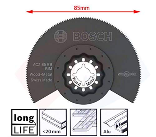 Bosch 5 tlg. Starlock Best of Cutting Tauchsägeblatt Segmentsägeblatt Multitool Set (für Holz und Metall, Professional Zubehör Multifunktionswerkzeug)