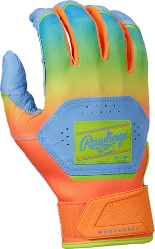 Image of Rawlings | Workhorse Baseball Batting Gloves | Youth Sizes | Multiple Colors
