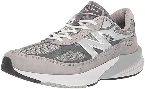 New Balance Men's FuelCell 990 V6 Sneaker, Grey/Grey, 15 X-Narrow