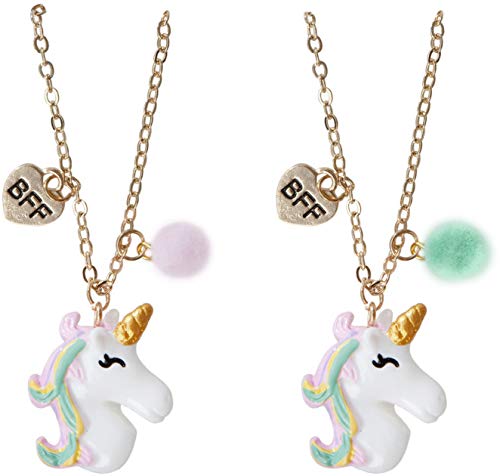 Great Pretenders 86111 Unicorn BFF Necklace (2 pcs) Beads, Multi-Coloured (Multi-Coloured)