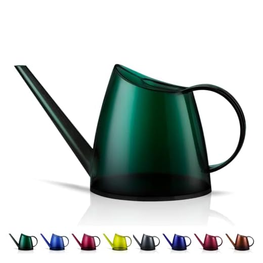 WhaleLife Indoor Watering Can for House Bonsai Plants (1.4L, Green)