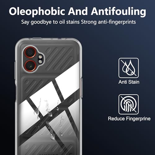 Image of for Samsung Galaxy Xcover 7 Pro Screen Protector(1 pack) Tempered Glass flim+Galaxy Xcover 7 Pro case,9H Hardness,Anti-Scratch, Case Friendly, Anti-Fingerprint,Shock-Absorption