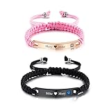 placas acero inoxidable para mascotas 💬 MATERIAL: las pulseras están hechas de acero inoxidable de alta calidad, no es fácil de romper. 100% libre de níquel y seguro para alergias que es amigable para la piel sensible y la piel propensa a alergias, retención de color sin decoloración, resistente y cómodo de usar.