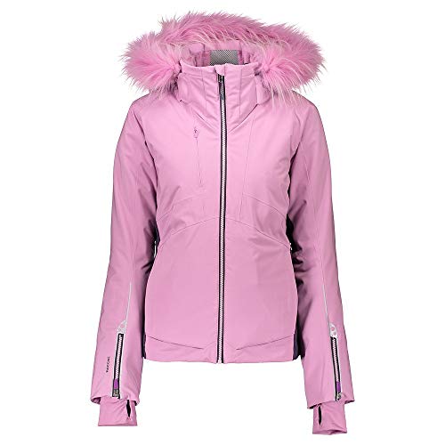 Obermeyer Malaki Insulated Ski Jacket with Faux Fur Womens
